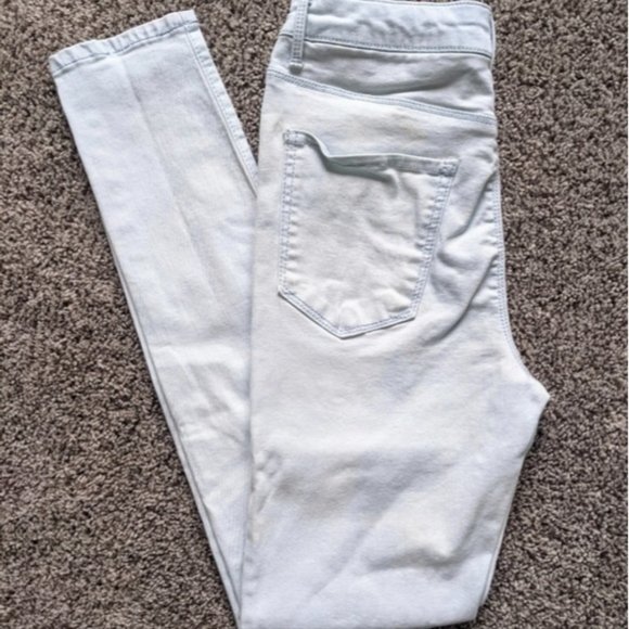 Forever 21 Light Blue Wash Jeans 26 - Picture 2 of 2